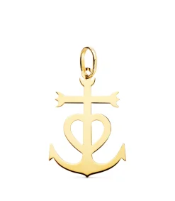 Colgante Cruz De Camarga 27Mm Oro 18K<Alda Joyeros Shop