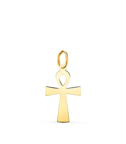 Colgante Cruz De La Vida Oro 18K 18Mm<Alda Joyeros Store