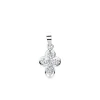 Colgante Cruz De Mujer Oro Blanco 9K Circonitas 16Mm<Alda Joyeros New