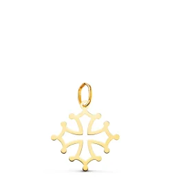 Colgante Cruz De Occitania 17Mm Oro 18K<Alda Joyeros Best Sale