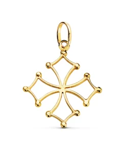 Colgante Cruz De Occitania Oro 18 K 28 Mm<Alda Joyeros Outlet
