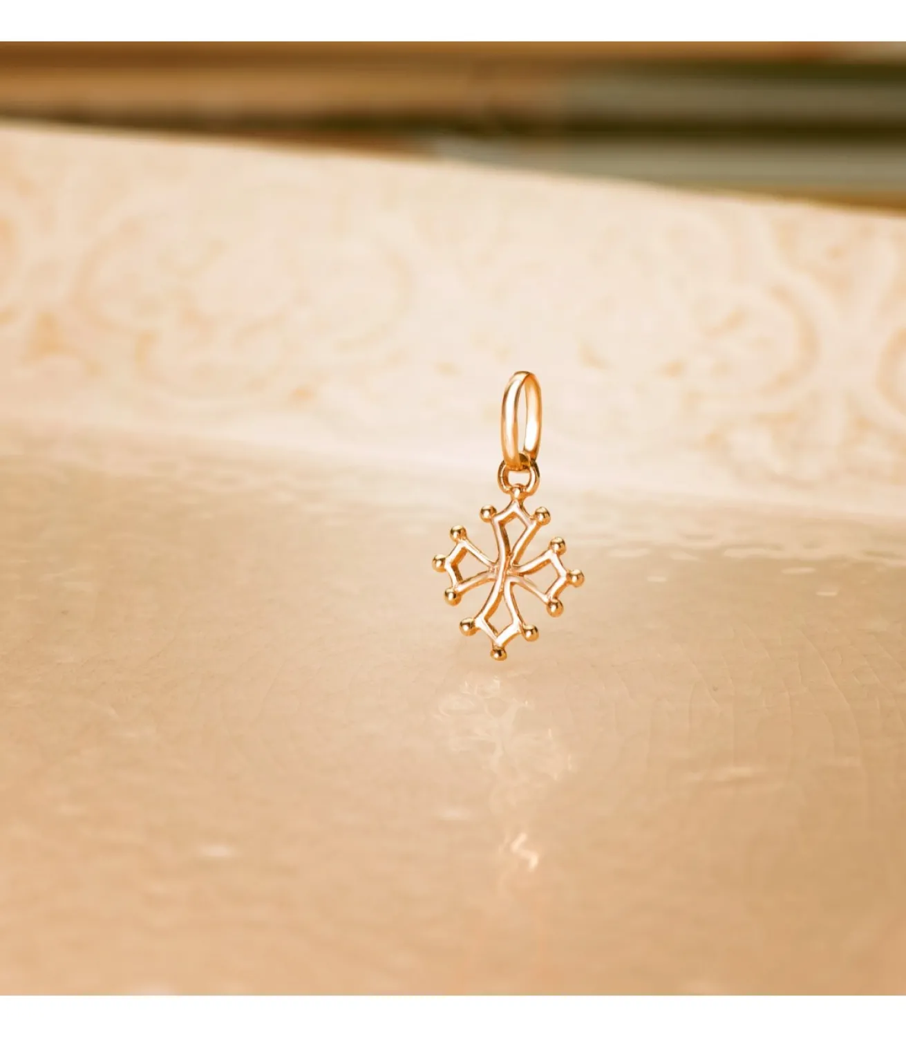 Colgante Cruz De Occitania Oro 18 K 16 Mm<Alda Joyeros Flash Sale