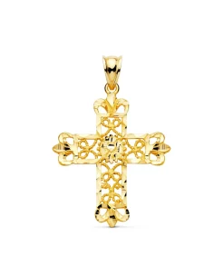 Colgante Cruz Filigrana Oro 18K 35Mm<Alda Joyeros Flash Sale