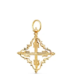 Colgante Cruz Mallorquina Oro 18K 26Mm<Alda Joyeros Sale