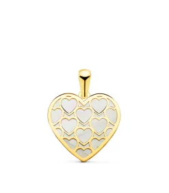 Colgante Cuore Nacar Oro 18K<Alda Joyeros Hot