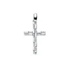 Colgante De Mujer Oro Blanco 18K Cruz Gemas Iii<Alda Joyeros Best