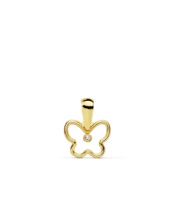 Colgante De Mujer Slim Butterfly Oro 18K 9 Mm<Alda Joyeros Best Sale