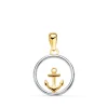 Colgante Enchantment Ancla Oro Bicolor 18K<Alda Joyeros Flash Sale