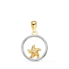 Colgante Enchantment Estrella De Mar Oro Bicolor 18K<Alda Joyeros Outlet