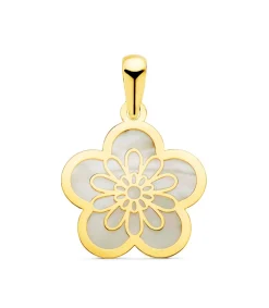 Colgante Flor Oro Amarillo 18 K 17 Mm<Alda Joyeros Flash Sale