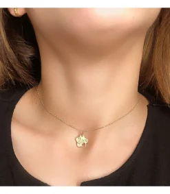 Colgante Flor San Valentin Oro 18K<Alda Joyeros Cheap