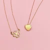 Colgante Heart Oro Amarillo 18 K<Alda Joyeros Store