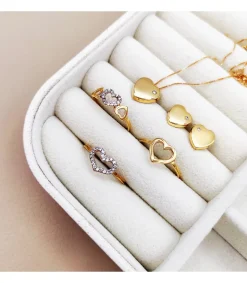 Colgante Heart Oro Amarillo 18 K<Alda Joyeros Store