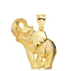 Colgante Hombre Silueta Elefante Oro 18K<Alda Joyeros Hot