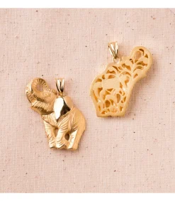 Colgante Hombre Silueta Elefante Oro 18K<Alda Joyeros Hot