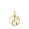 Colgante Horoscopo Virgo Oro 18K Constelacion<Alda Joyeros Store