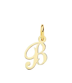 Colgante Inicial B Oro Amarillo 18K<Alda Joyeros Cheap