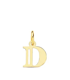 Colgante Inicial De Oro 18 Kilates D<Alda Joyeros Clearance