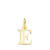 Colgante Inicial De Oro 18 Kilates E<Alda Joyeros Fashion