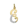 Colgante Inicial E Oro Amarillo 18 K 17 Mm<Alda Joyeros Flash Sale