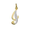Colgante Inicial I Oro Amarillo 18 K 17 Mm<Alda Joyeros Best