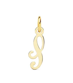 Colgante Inicial S Oro Amarillo 18K<Alda Joyeros Sale