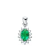 Colgante Jasmin 0.14 Qtes.18 Ktes Esmeralda 0.39 Q<Alda Joyeros Store
