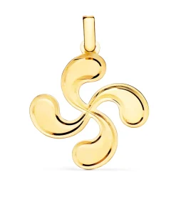 Colgante Lauburu Oro Amarillo 18K 25 Mm<Alda Joyeros Sale