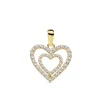 Colgante Love Heart Oro Amarillo 18K Circonitas<Alda Joyeros Cheap