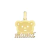 Colgante Mama Oro Bicolor 18K Oso<Alda Joyeros Store