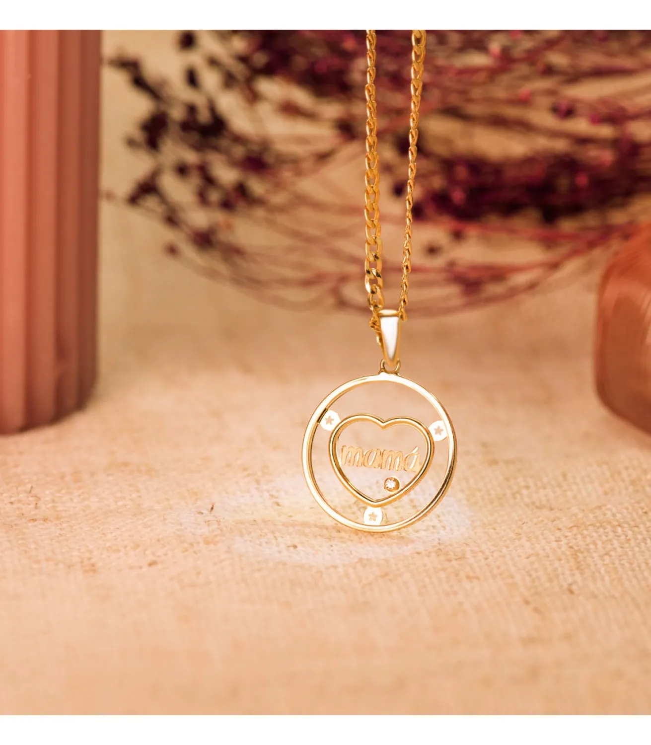 Colgante Mama Oro 18K Calado<Alda Joyeros Hot