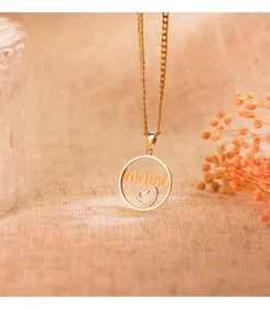 Colgante Mama Oro 18K Redondo Corazon<Alda Joyeros Cheap