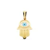 Colgante Mano De Fatima Y Ojo Truco Oro 18K<Alda Joyeros Clearance