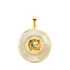 Colgante Medusa Nacar Oro 18K 20 Mm<Alda Joyeros Store