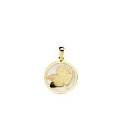 Colgante Ángelito 18 Ktes 17 Mm.<Alda Joyeros Best