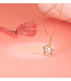 Colgante Niña Aloha Oro 18K Estrella 12Mm<Alda Joyeros Cheap