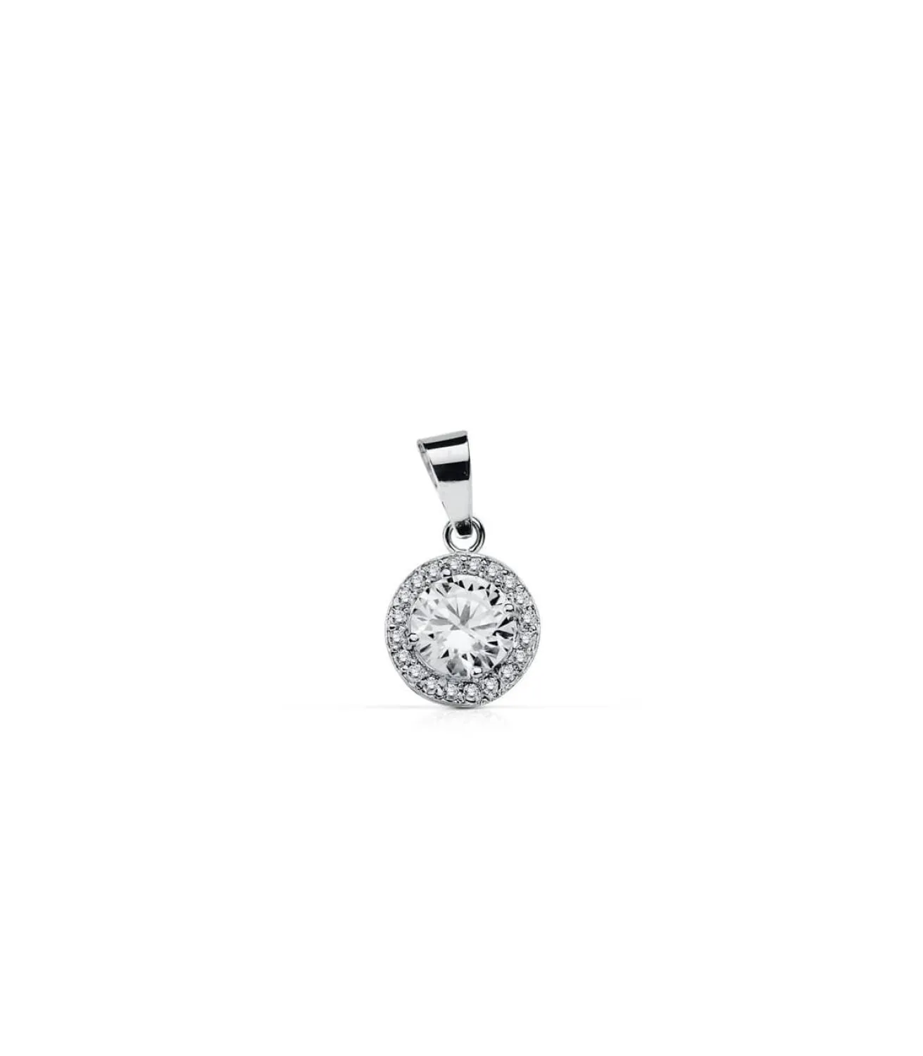 Colgante Oro Blanco Candida 18 Ktes<Alda Joyeros Discount