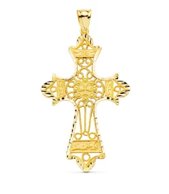 Colgante Oro 18K Cruz Filigrana 60 Mm<Alda Joyeros Flash Sale