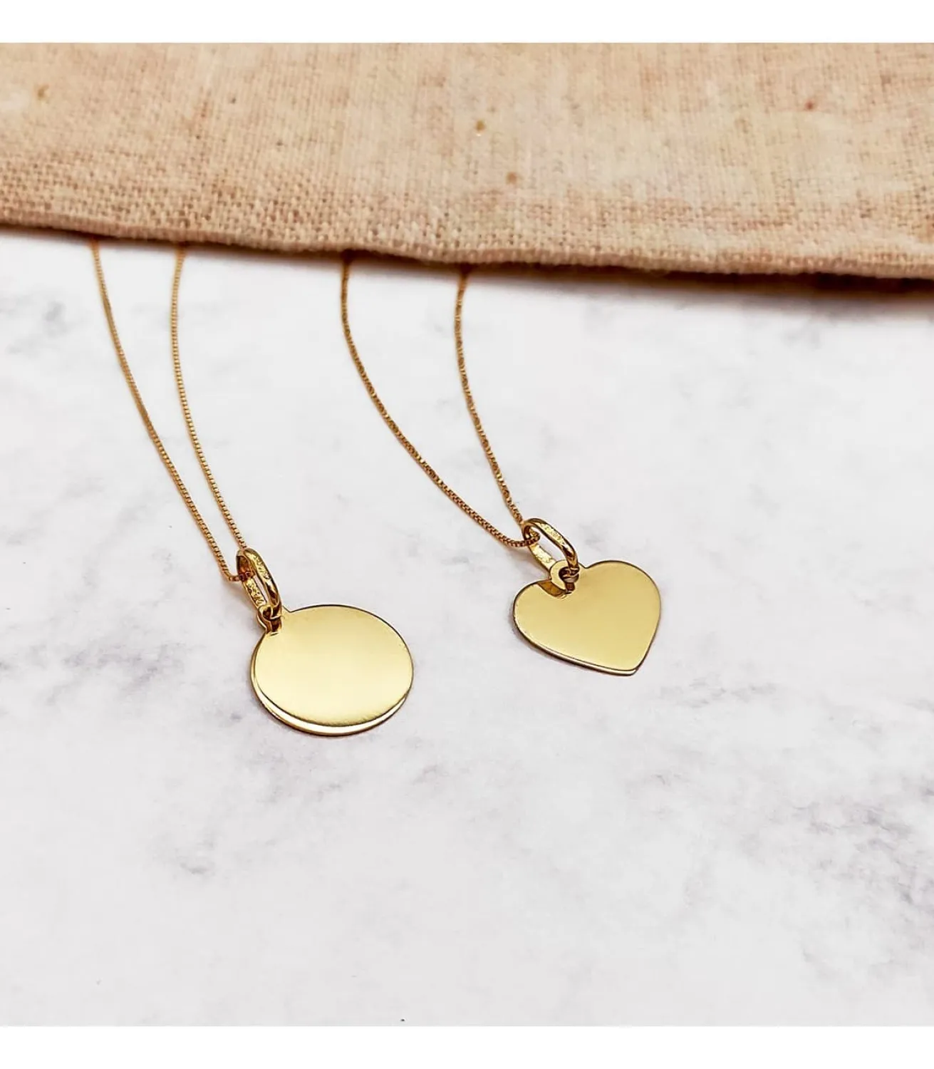 Colgante Personalizado Corazon Oro 18K 12Mm<Alda Joyeros Sale