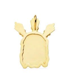 Colgante Rostro Cristo Oro 18K 39Mm Potencias<Alda Joyeros Outlet