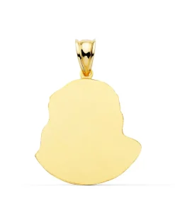 Colgante Rostro De Cristo Oro 18K 27Mm<Alda Joyeros Best Sale