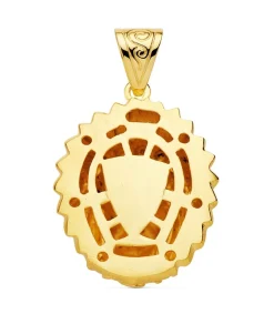 Colgante Rostro Indio Oro Amarillo 18K<Alda Joyeros Sale