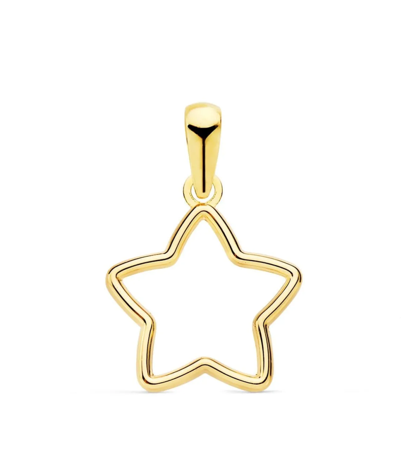 Colgante Suli Oro Amarillo 18K Estrella<Alda Joyeros Store