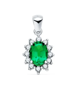 Colgante Sybil Oro 18K Esmeralda Y Diamantes<Alda Joyeros Cheap