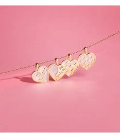 Colgante Valentina Corazon Nacar Oro 18K<Alda Joyeros Outlet