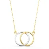 Collar Alianzas Entrelazadas Oro Bicolor 18K<Alda Joyeros Discount