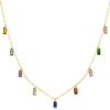 Collar Coctel Oro 18K Piedras Multicolor<Alda Joyeros Cheap