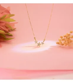 Collar Estrellas Oro Amarillo 18K 42 Cm<Alda Joyeros Sale