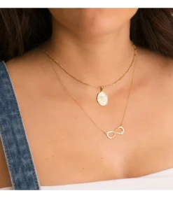 Collar Mama Infinito Oro Amarillo 18K<Alda Joyeros Online