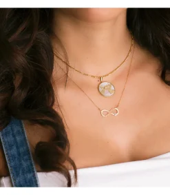 Collar Mama Infinito Oro Amarillo 9K<Alda Joyeros Online